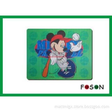 Commercial Cartoon Rubber Mouse Mat With Radiation Protecti
